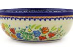 polish pottery cereal bowl