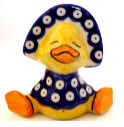 Polish Pottery Baby Duck