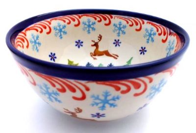 Polish Pottery Zaklady Cereal Bowl
