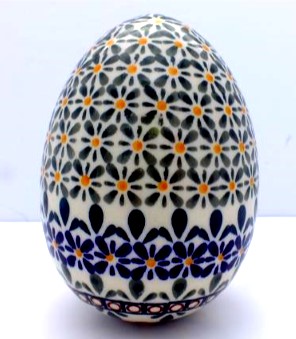 Polish Pottery Easter Egg ZL