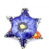 Polish Pottery Star Ornament CR