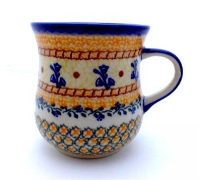 Polish Pottery 17 oz curve mug