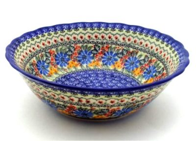 Polish Pottery 10 inch Bowl