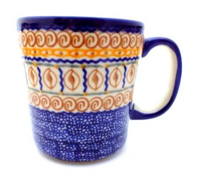 Polish Pottery Vena Mug 16 oz