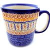 Polish Pottery Vena Mug 16 oz