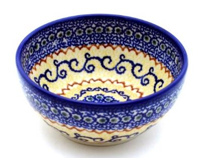 Polish Pottery Vena cereal bowl