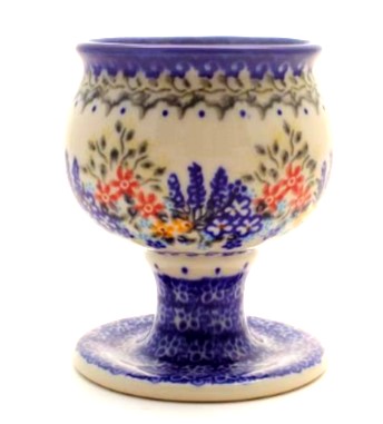 Polish Pottery wine Goblet