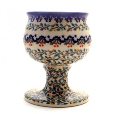 Polish Pottery wine Goblet