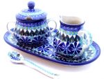 Sugar and Creamer Set 10" UNIKAT
