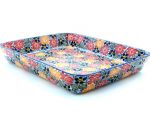 13" Rectangular Shallow Baker Unikat