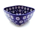 6" Square Bowl 4 Cup Unikat