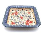 7.75" Square Edged Dish or Tray Unikat