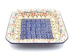 7.75" Square Edged Dish or Tray Unikat