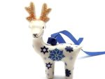 Reindeer Ornament 3.5"