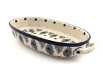 Oval Baker or Serving Dish with Handles 2 cups
