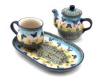 Tea for One Set with Tray Unikat