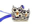 Two Owls Ornament Unikat
