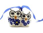 Two Owls Ornament Unikat