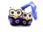 Two Owls Ornament Unikat