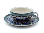 12-ounce Cup with Saucer Unikat