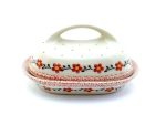 7" Butter Dish with Handle