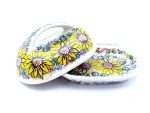 7" Butter Dish with Handle Unikat