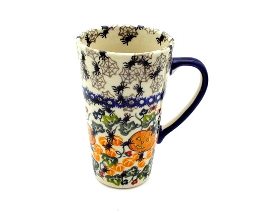 Tall Ceramic Latte Mug - 16 Oz.