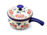 Pot with Handle and Lid Unikat