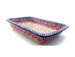 15" Baker Rectangular 3 Qt Unikat