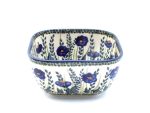6" Square Bowl 4 Cup Unikat